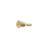 Budget ???? Bach Bach Mega Tone Large Shank Trombone Mouthpiece In Gold 5Gs ????