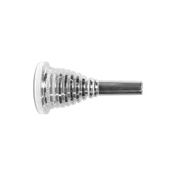 Outlet ⭐ Marcinkiewicz Marcinkiewicz Pro-Line Concert Hall Series Tuba Mouthpiece In Silver Band H4 ????