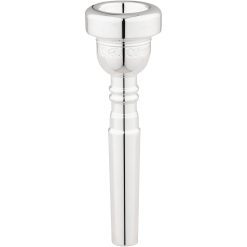 Best Pirce ???? S.E. SHIRES S.E. SHIRES Custom Series Piccolo Trumpet Mouthpiece With Trumpet Shank In Silver 7D ❤️